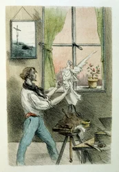 Illustration von Henri Boutet, für 