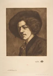 Whistlers Selbstporträt, 1888
