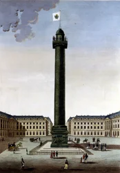 Place Vendôme - in „Views of Paris“ von Courvoisier