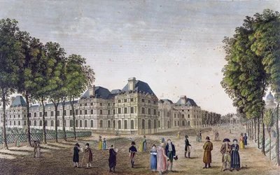 Der Luxemburg-Palast, ca. 1815-20