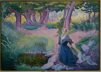 Die Wäscherin, 1895-96
