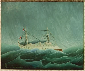 Das Schiff im Sturm