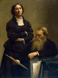 Porträt von M. und Mme Edwards
