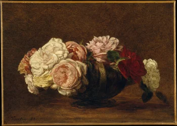 Rosen in einer Schale