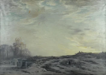 Die Vororte von Paris in der Nähe der Befestigungen, ca. 1923