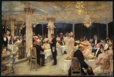 Armenonville, am Abend des Grand-Prix, 1905