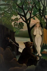 Akt und Bär, 1901