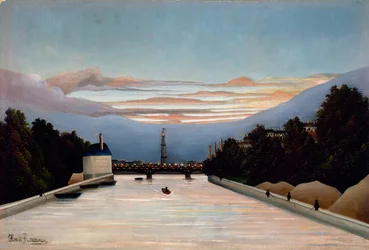 Der Eiffelturm, ca. 1898
