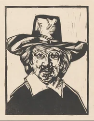 Mann mit Hut