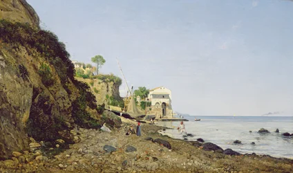 Meereslandschaft bei Sorrent, 1859