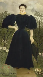Porträt von Madame M, 1895-1897