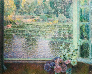 Fenster am Fluss