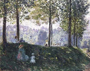 Kinder in einem Park