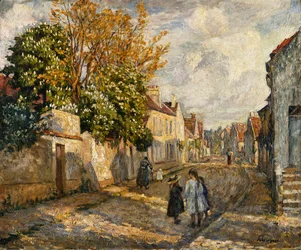 Straßenszene, Lagny