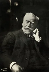 Porträt des französischen Malers Leon Augustin Lhermitte