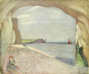 Etretat, das rote Segel