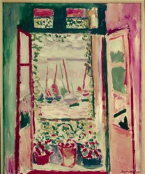 Fenêtre ouverte à Collioure