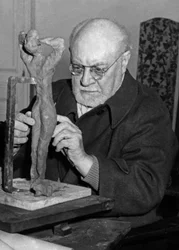 Henri Matisse (1869-1954) französischer Maler in Nizza (Côte d