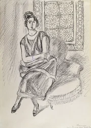 Henriette und Moucharabieh-Fenster