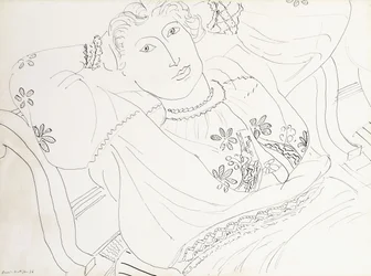 Lydia in einer rumänischen Bluse