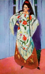 Madame Matisse mit Manila-Schal