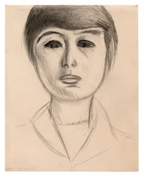 Porträt einer jungen Frau (Elsa Glaser)