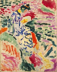 Frau am Wasser (La Japonaise)