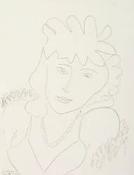 Frau mit Hut