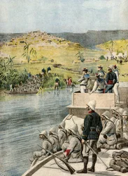 Militärexpedition nach Madagaskar 1895 (Illustration)
