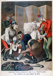 Erneuerung des Dreibundes von Deutschland, Österreich und Italien, 1896