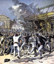 Unruhen in Bordeaux