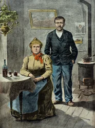 Der Mörder Xavier Ange Carrara und seine Frau Louise