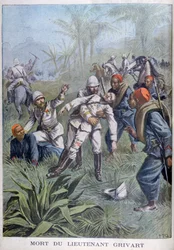 Der Tod von Leutnant Grivart, Niger