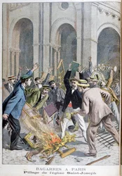 Die Plünderung von Saint Joseph, Paris, 1899
