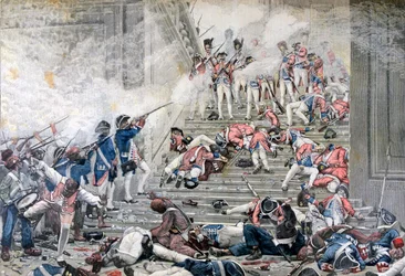 Erstürmung der Tuilerien, 10. August 1792, 1892
