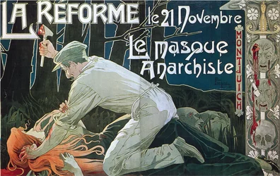 Die Reform am 21. November, die anarchistische Maske (1897)
