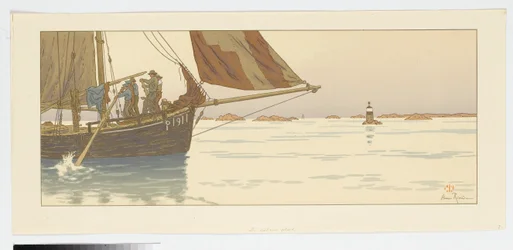 Windstille (Blatt 11 aus: Der Zauber der Stunden)