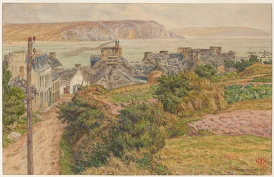 Dorf und Bucht von Morgat