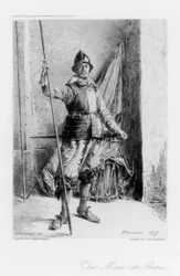 Der Mann in Rüstung
