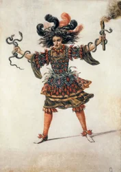 Ballettkostüm der Wut