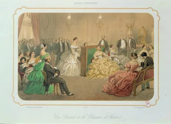 Aus der Serie Soirees Parisiennes: Ein Konzert an der Chaussee d