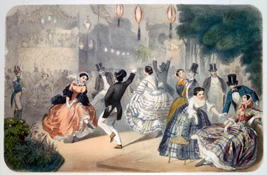 Pariser Abend, um 1845-1890