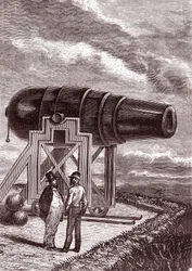 Die Riesengeschütz Columbiad Rodmar