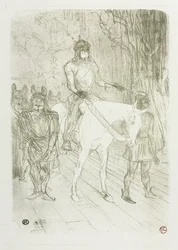 Eintritt des Brauers, in Chilpéric