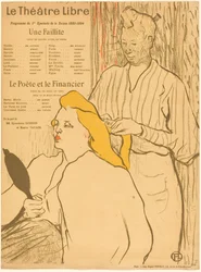 Der Friseur - Programm für das Théâtre-Libre