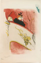 Die Loge mit der vergoldeten Maske