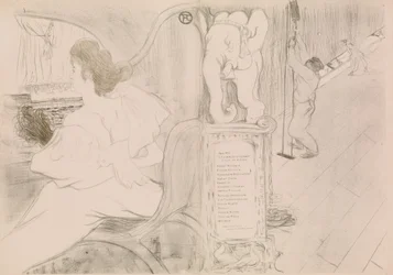 Am Vorhang, 1895