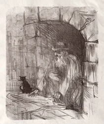 Am Fuße des Sinai: Eine Hinterstube in Krakau, 1898