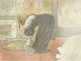 Elles: Frau in der Wanne