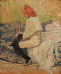Femme rousse, Justine Dieuhl